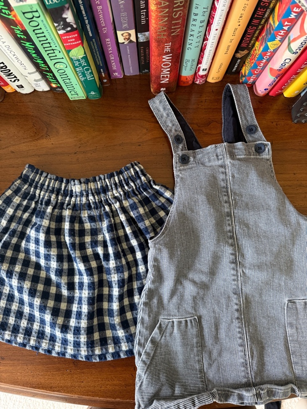 Zara Denim Dress and Skirt Bundle size 3-4 and 2-3